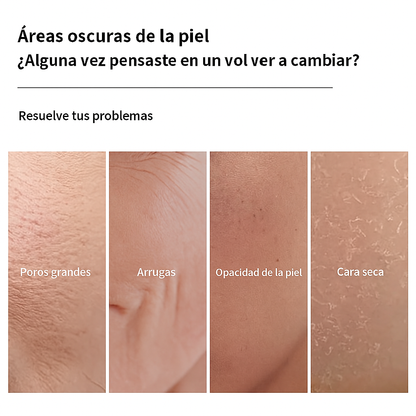 Mascarilla facial de biocolàgeno hidratante profunda, iluminadora de la piel